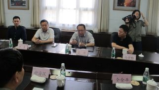 k8.com集团副总裁张峰赴宣化钢铁公司考察